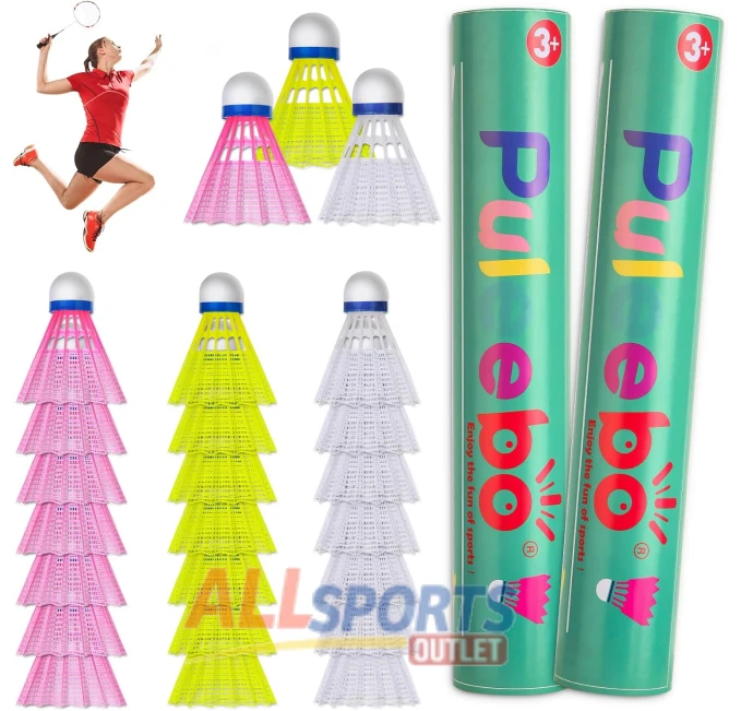 PULEEBO Badminton Shuttlecocks for Beginners at All Sports Outlet