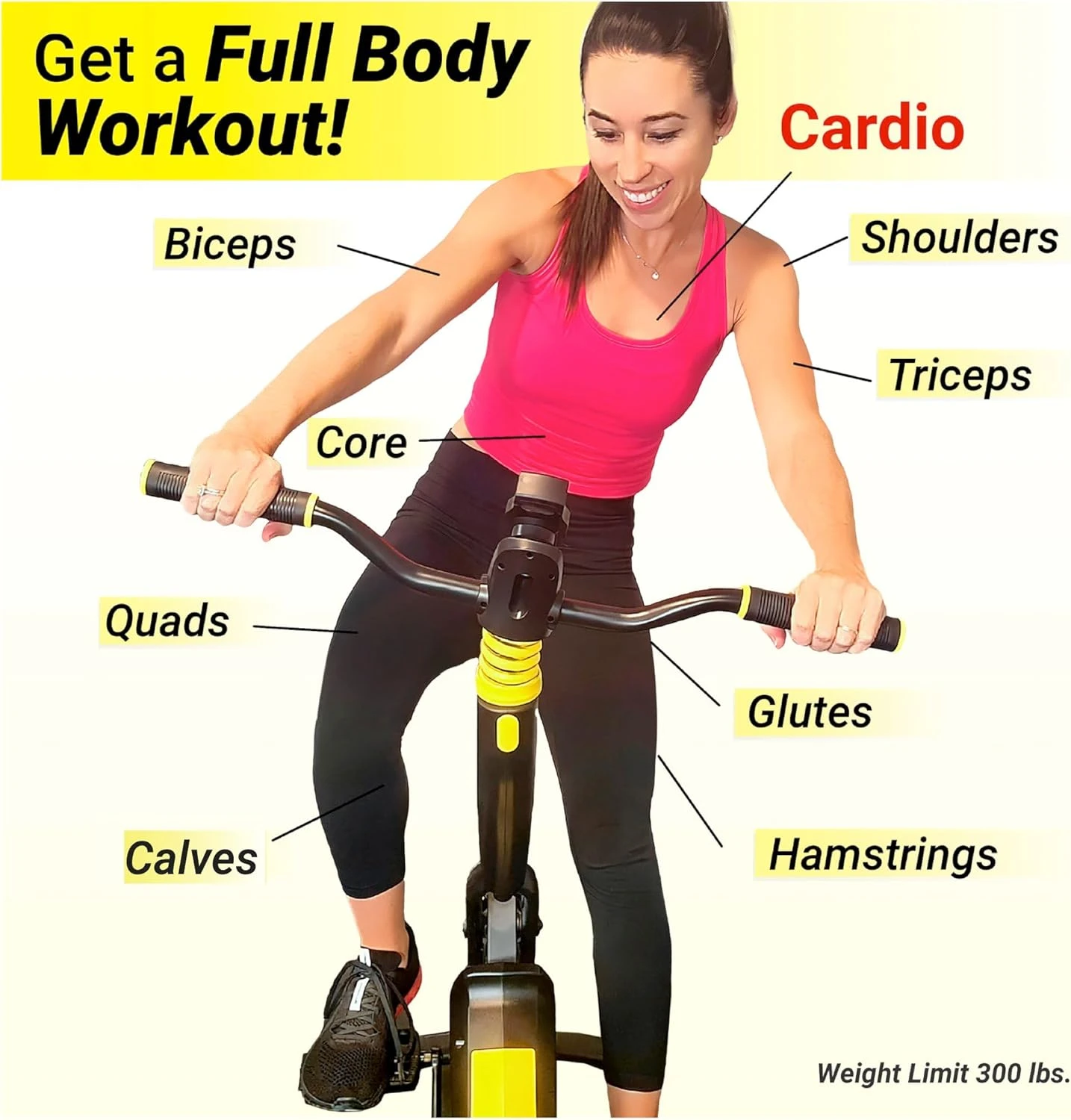 STEALTH GAME CYCLE Full Body X-Bike with Phone Holder and App - Image 3