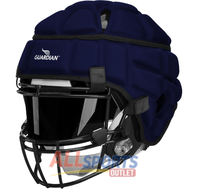 Guardian Cap Soft-Shell Helmet Cover for Football Lacrosse Navy All Sports Outlet