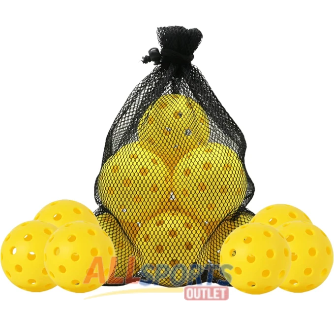 Urspasol Pickleballs 6 Pack Outdoor Play with High Bounce All Sports Outlet