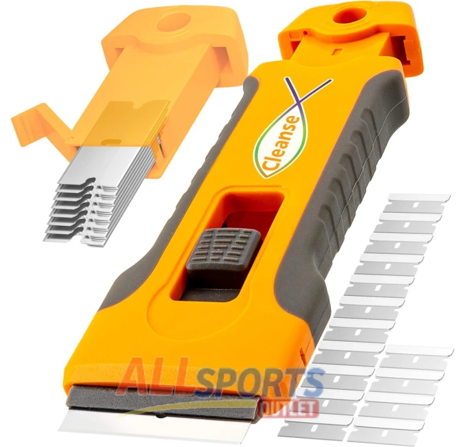 Razor Blade Scraper All Sports Outlet Cleaning Tool for Glass Stove