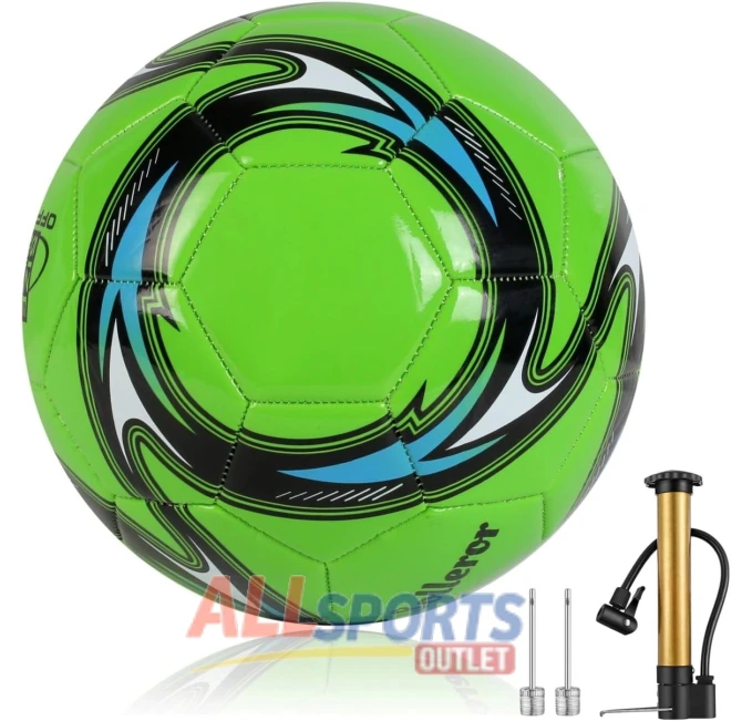 Solleror Sizes 3 4 5 Cyclone Shape All Sports Outlet Soccer Training Balls
