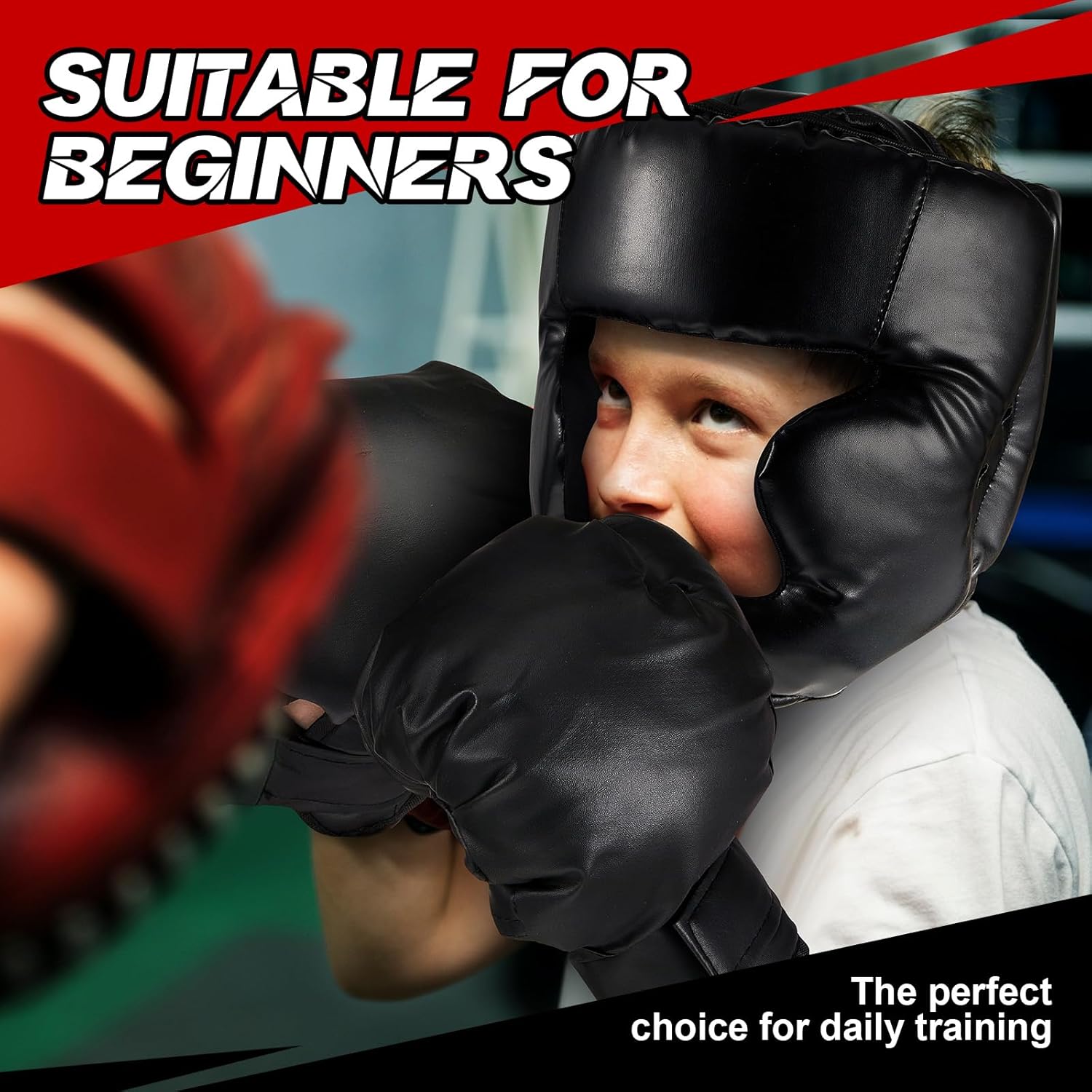 Kanayu Boxing Headgear and Gloves Set All Sports Outlet - Image 2