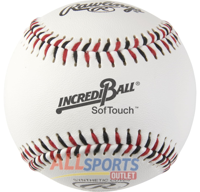 Rawlings Incredi-Ball White Softstitch Baseballs All Sports Outlet