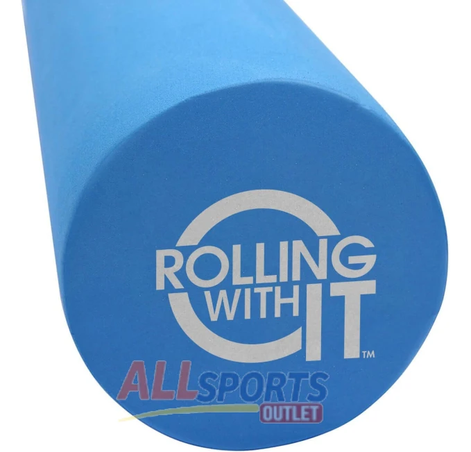 High Density Rolling With It Foam Roller for Muscle Recovery