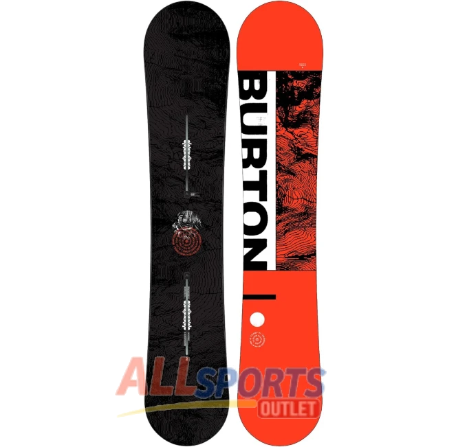 Burton Ripcord 150cm Mens Snowboard Flat All Sports Outlet