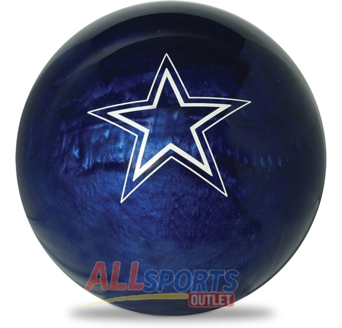 KR Strikeforce NFL Dallas Cowboys Undrilled Bowling Ball All Sports Outlet
