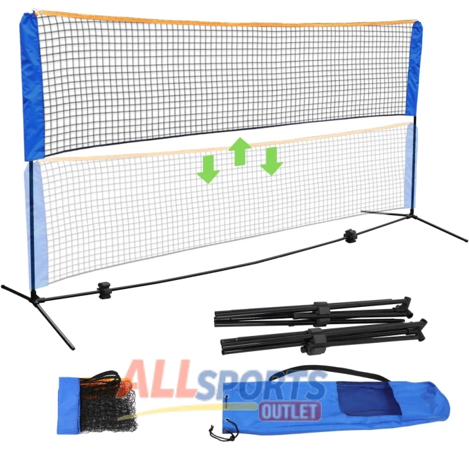 JungleA Adjustable Tennis Net Portable Foldable Sports Set All Sports Outlet