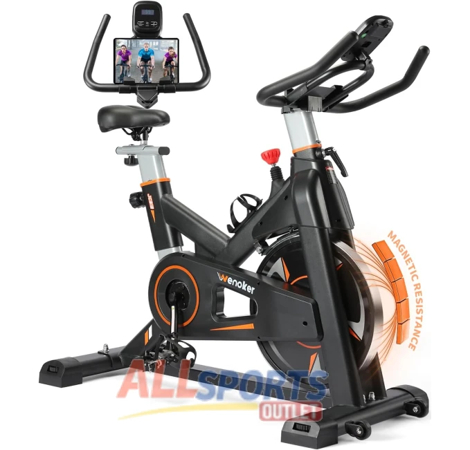 WENOKER Exercise Bike Magnetic Resistance Quiet Flywheel All Sports Outlet