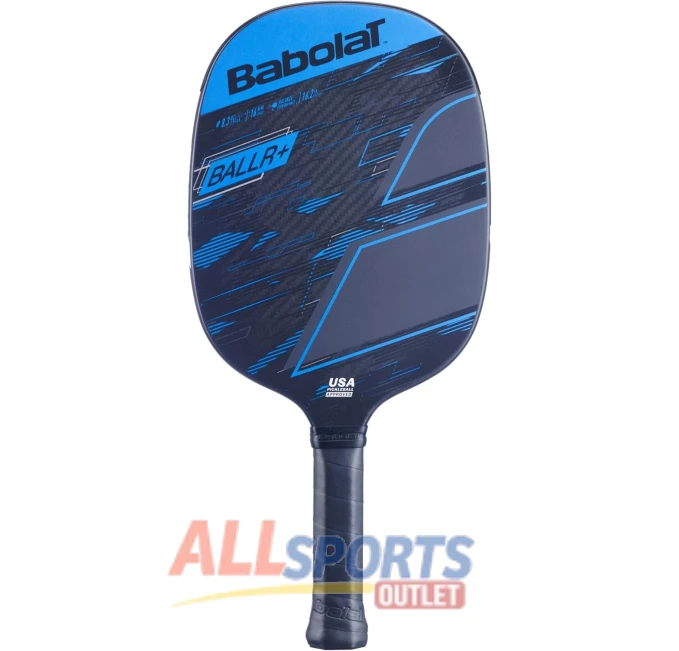 Babolat BALLR Plus Pickleball Paddle Black Blue All Sports Outlet