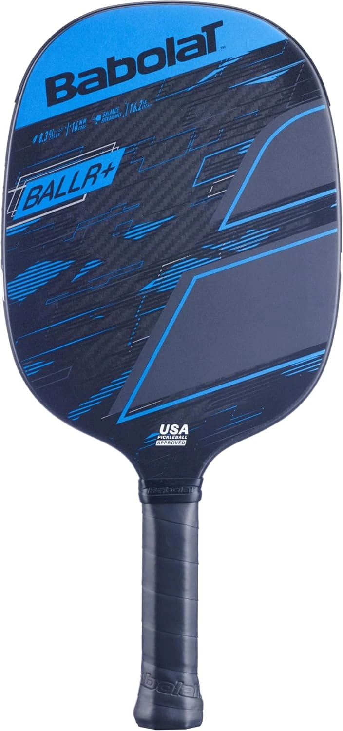 Babolat BALLR Plus Pickleball Paddle Black Blue All Sports Outlet