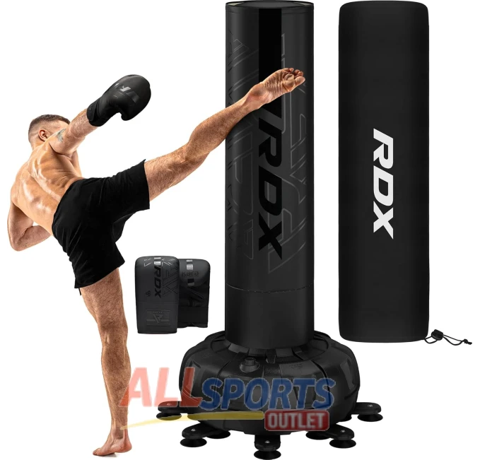 RDX XXL 330LBS Freestanding Punching Bag with Cover and Gloves 72 Adult Heavy Pedestal Punch Bag Set All Sports Outlet
