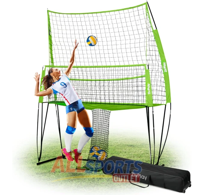 Volleyball Trainer Net with 4 Adjustable Heights at All Sports Outlet