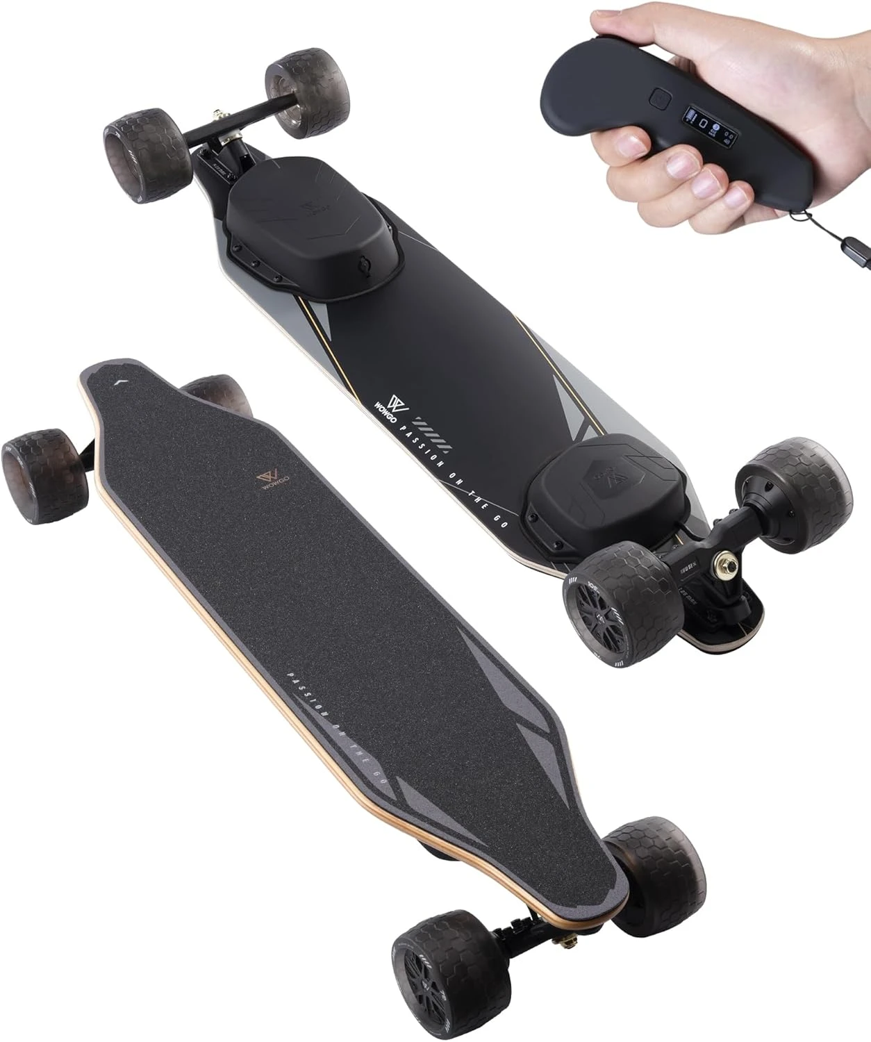 WowGo 2S Max E-Skateboard with Dual 550W Motors at All Sports Outlet