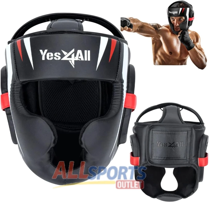 Yes4All Extreme Full Face Boxing Headgear at All Sports Outlet
