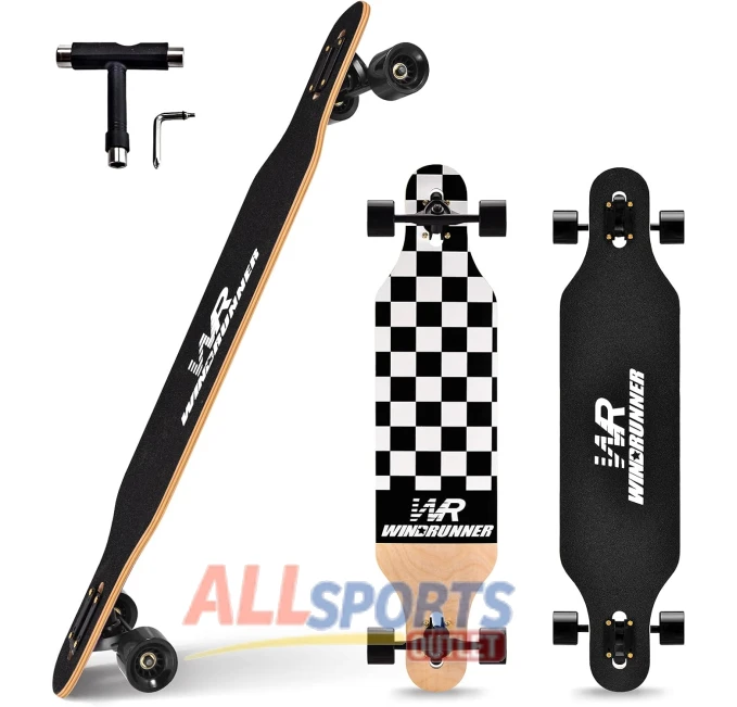 Windrunner 41 Inch Freeride Longboard Complete Skateboard All Sports Outlet