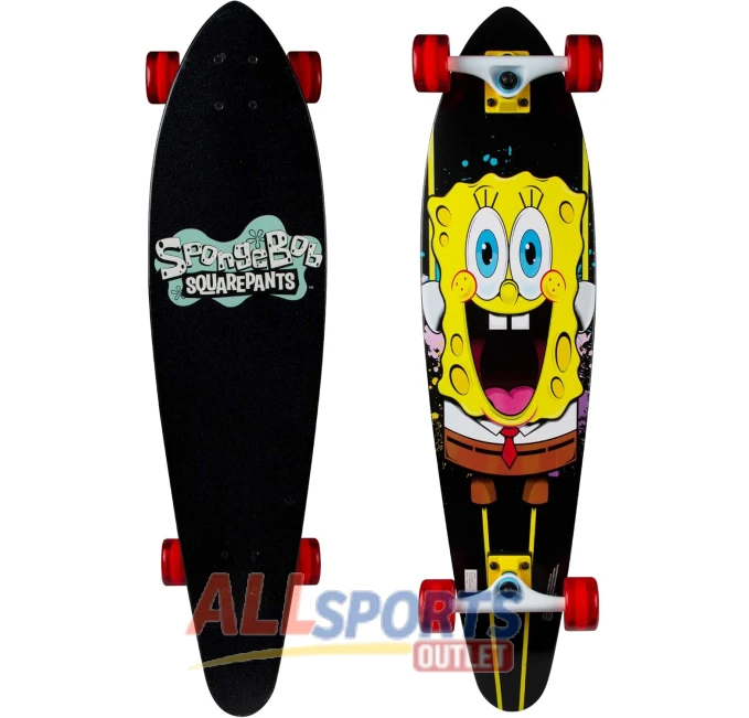 Kryptonics Spongebob 36 Inch Complete Longboard All Sports Outlet