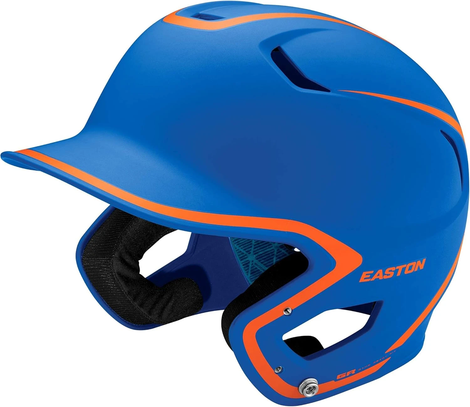 Easton Z5 2.0 Batting Helmet Junior Matte Royal Orange All Sports Outlet