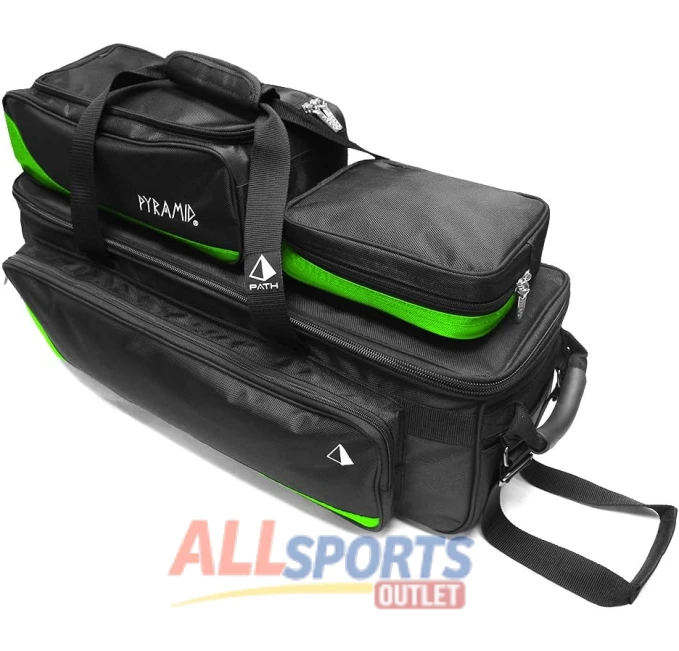Pyramid Path Triple Tote Roller Plus Lime Green at All Sports Outlet