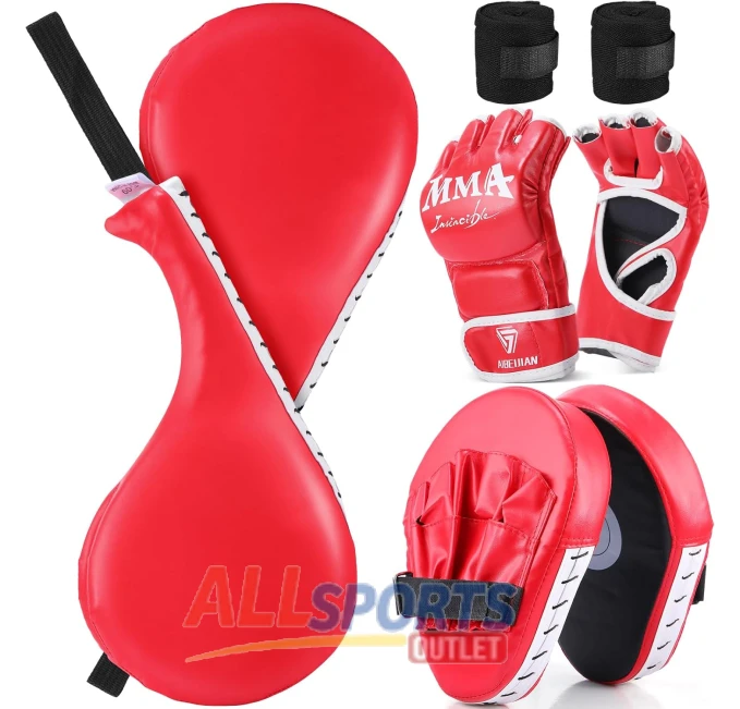 Simgoing Boxing Gloves Punching Mitts Set for Youth All Sports Outlet