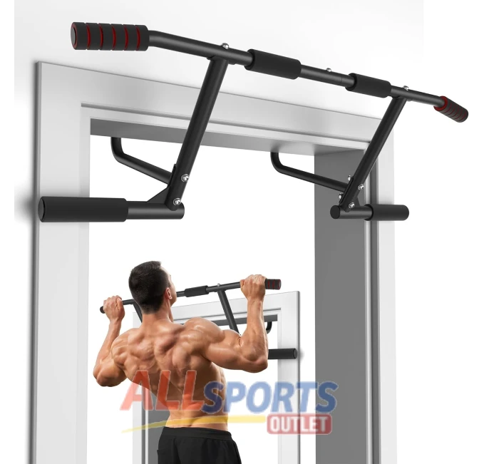 ONETWOFIT Pull Up Bar All Sports Outlet Heavy Duty Chin-Up Bar