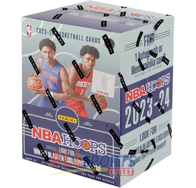 2023-24 Panini Hoops Basketball Holiday Blaster Box All Sports Outlet