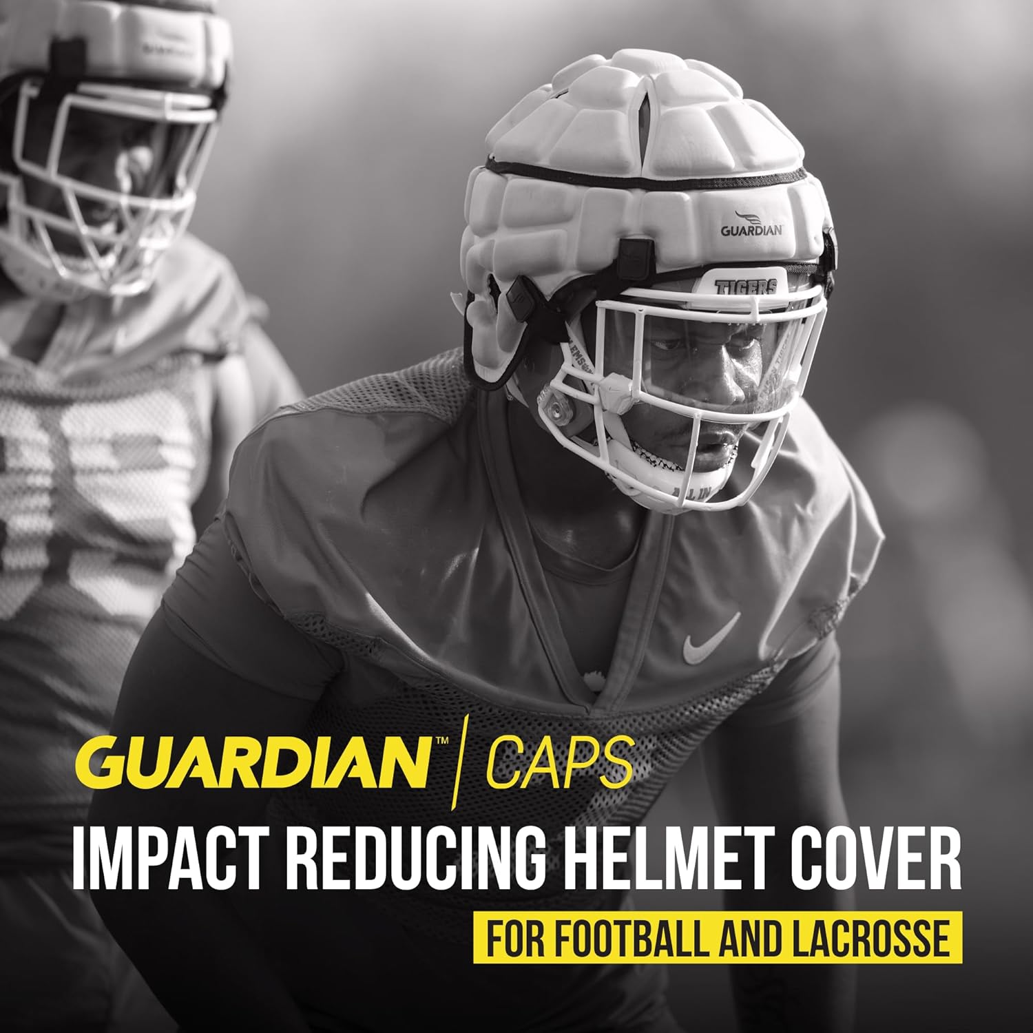 Guardian Cap Soft-Shell Helmet Cover for Football Lacrosse Navy All Sports Outlet - Image 2