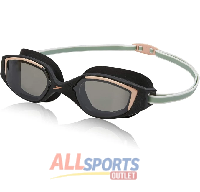 Speedo Women's Hydro Comfort Swim Goggles Black Smoke All Sports Outlet