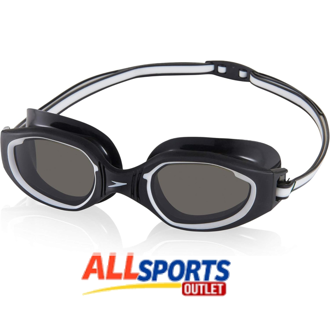 Speedo Hydro Comfort Swim Goggles Black Steel All Sports Outlet
