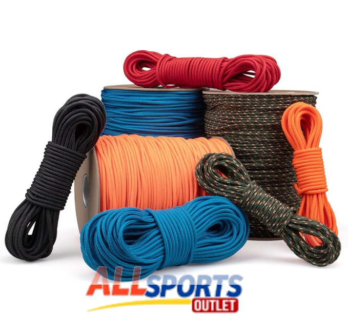 Durable Black Polyester Rope All Sports Outlet 4mm x 100ft
