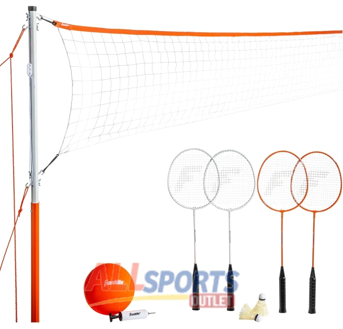 Franklin Sports Volleyball Badminton Combo Set All Sports Outlet