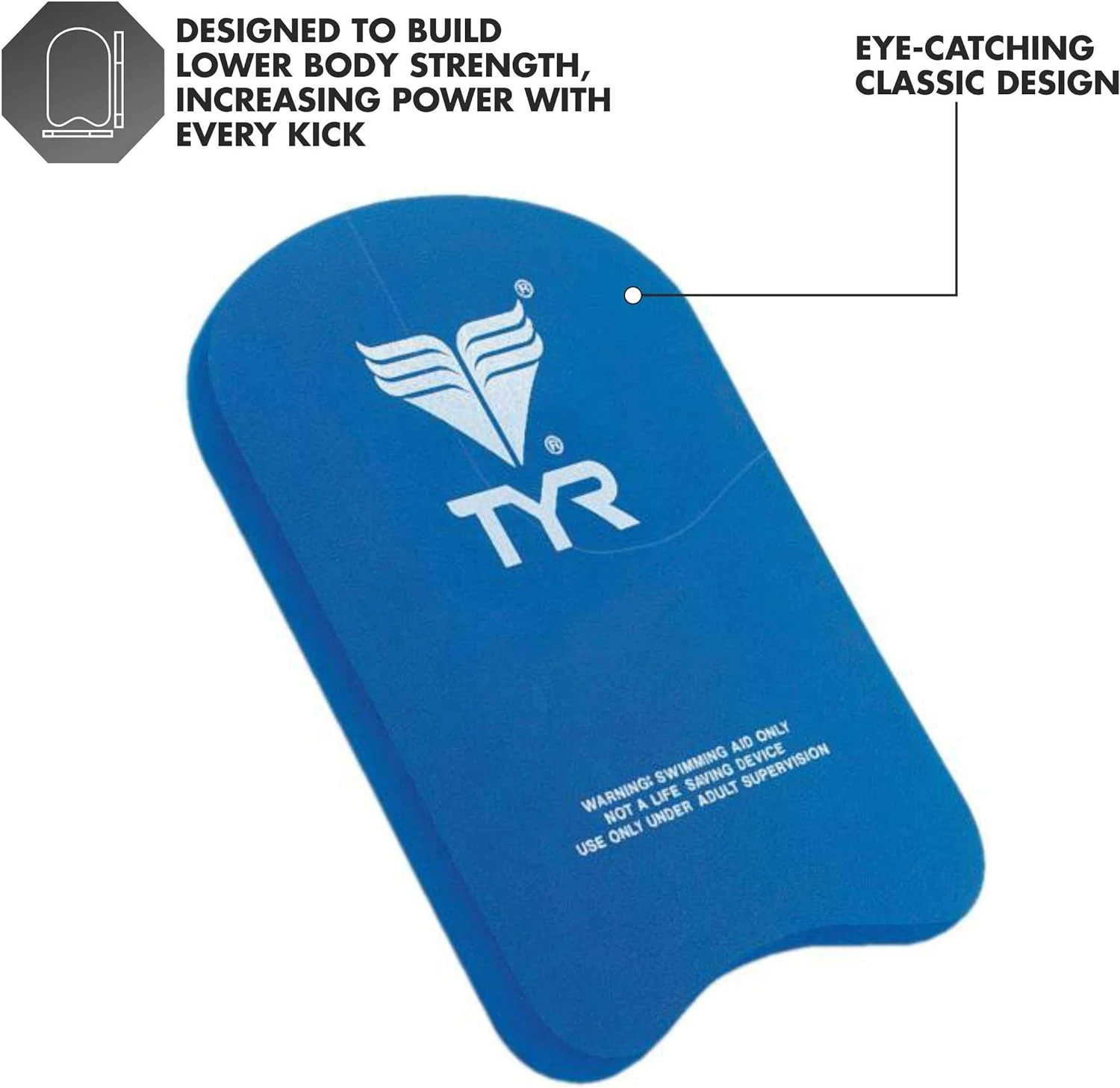 TYR Swim Training Kickboard for Kids - All Sports Outlet - Image 2
