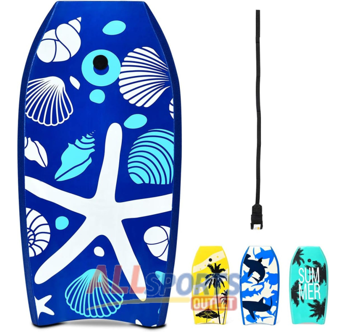 GYMAX Boogie Boards Lightweight Bodyboard All Sports Outlet