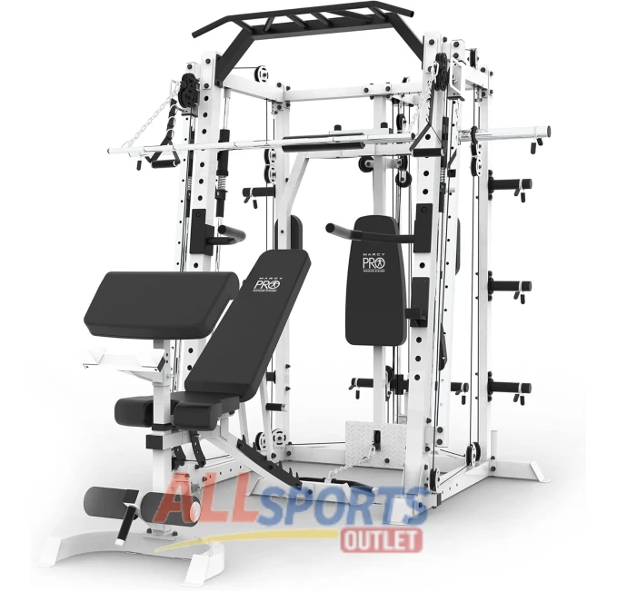 Marcy Multi-Functional Power Cage Smith Machine All Sports Outlet