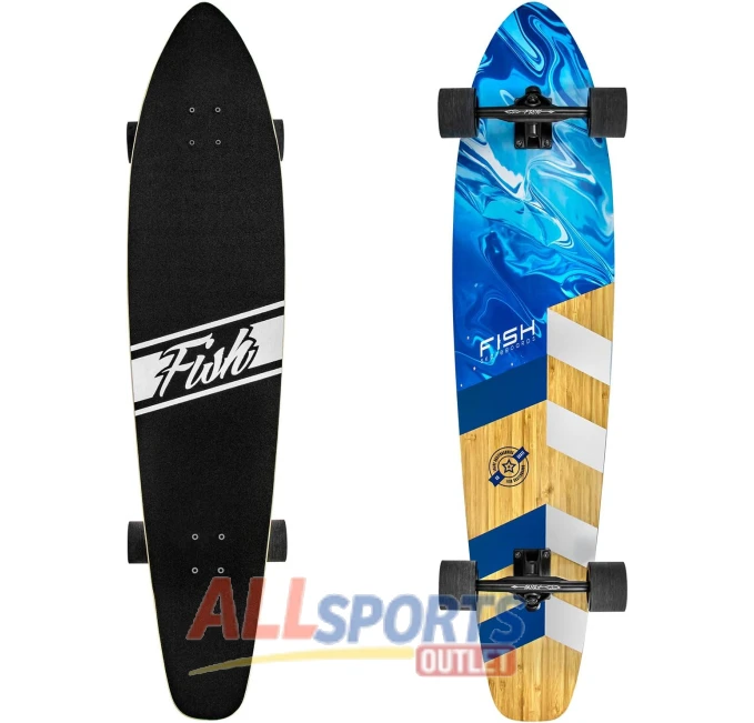 FISH Skateboards 41 Inch Downhill Longboard All Sports Outlet