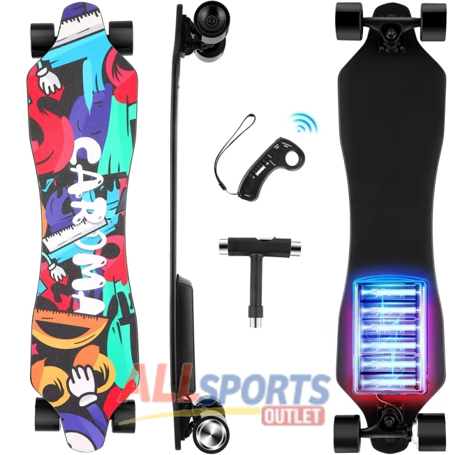 Caroma Electric Skateboard 350W 12.4MPH at All Sports Outlet