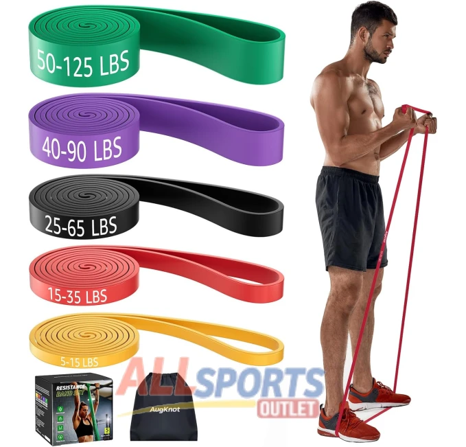 AugKnot Pull Up Resistance Bands for Physical Therapy and Fitness