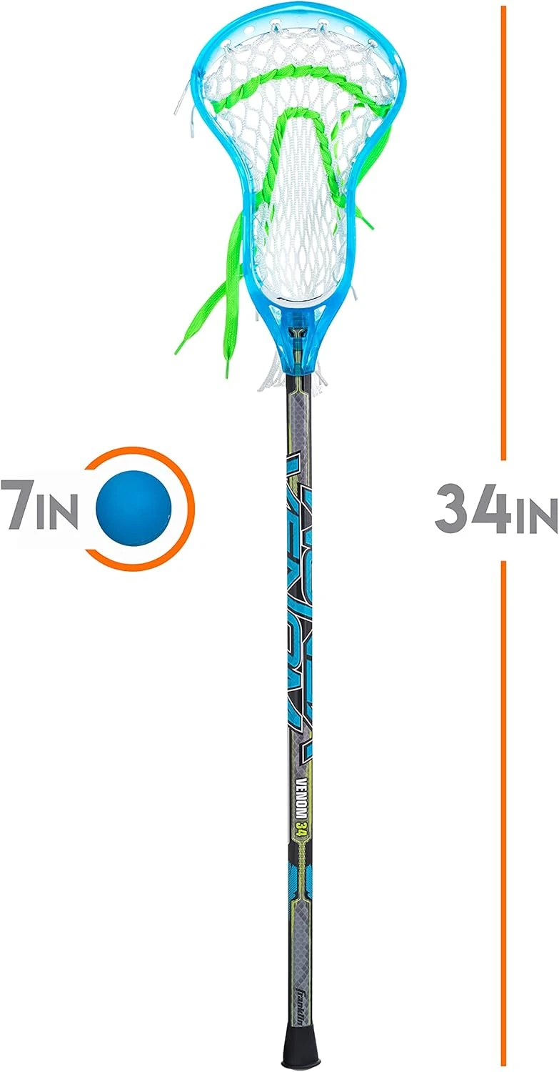 Franklin Sports Kids Mini Lacrosse Set All Sports Outlet Blue - Image 2