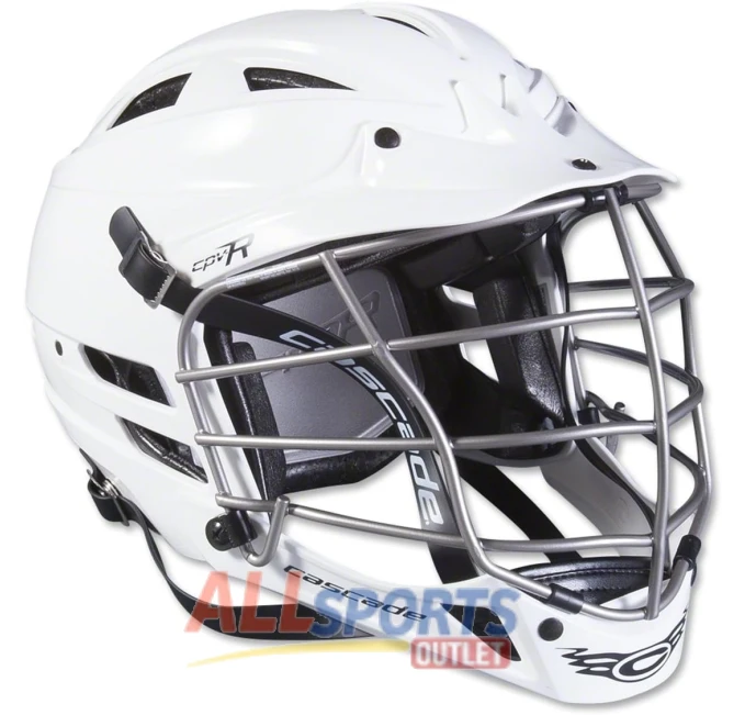 Cascade CPV-R Helmet WHITE Lacrosse Gear All Sports Outlet