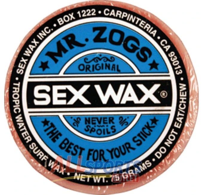 Sex Wax OG Tropical Assorted Single Bar Surf Wax All Sports Outlet