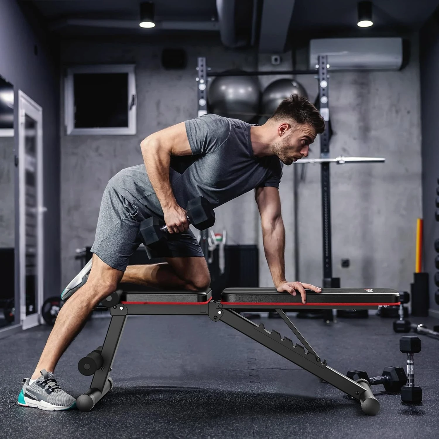 PASYOU Adjustable Weight Bench Full Body Workout for Home Gym - Image 2
