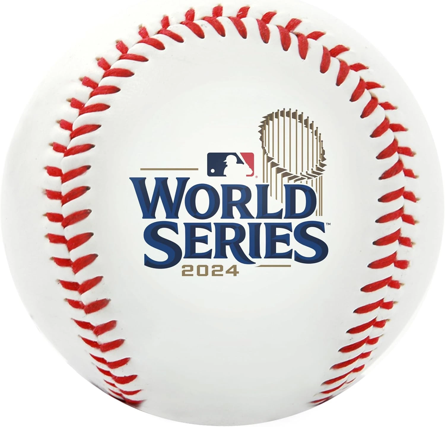 Rawlings 2024 World Series Dodgers Champions Ball White Vinyl All Sports Outlet - Image 3