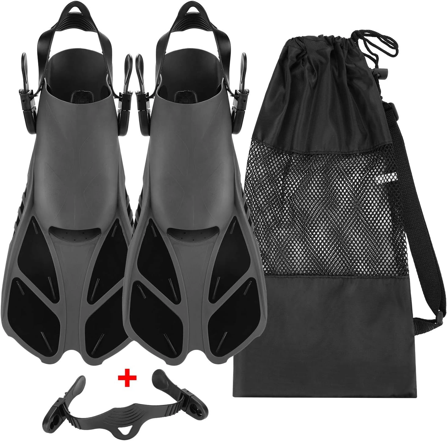 Oumers Adjustable Snorkel Fins with Mesh Bag All Sports Outlet