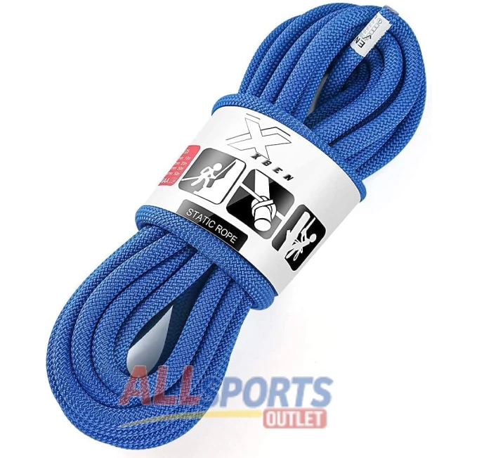 X XBEN 10.5 mm UIAA Static Climbing Rope for Rock Climbing At All Sports Outlet