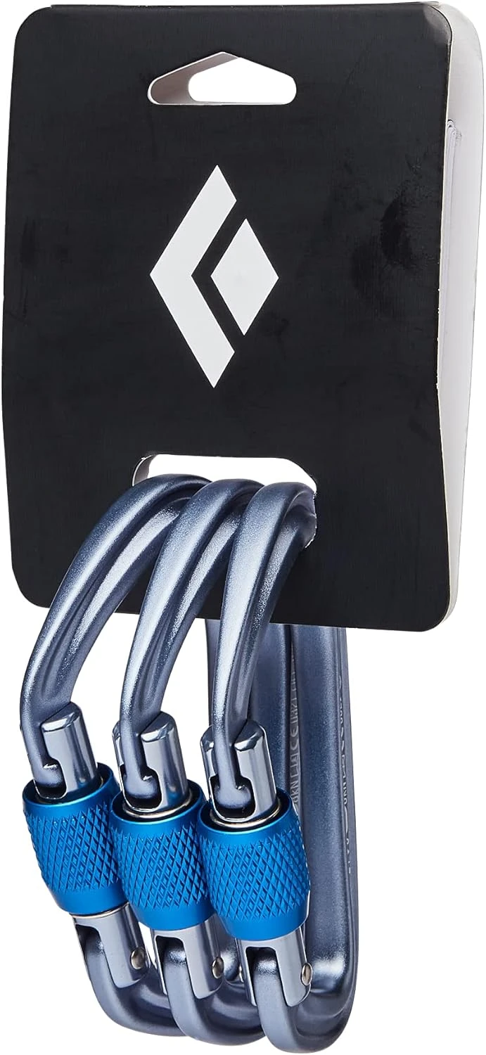 Black Diamond Hotforge Screwgate Carabiners All Sports Outlet Pack