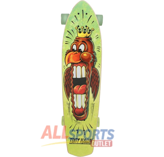 Tony Hawk 34 Inch Complete Cruiser Skateboard Big Mouth at All Sports Outlet