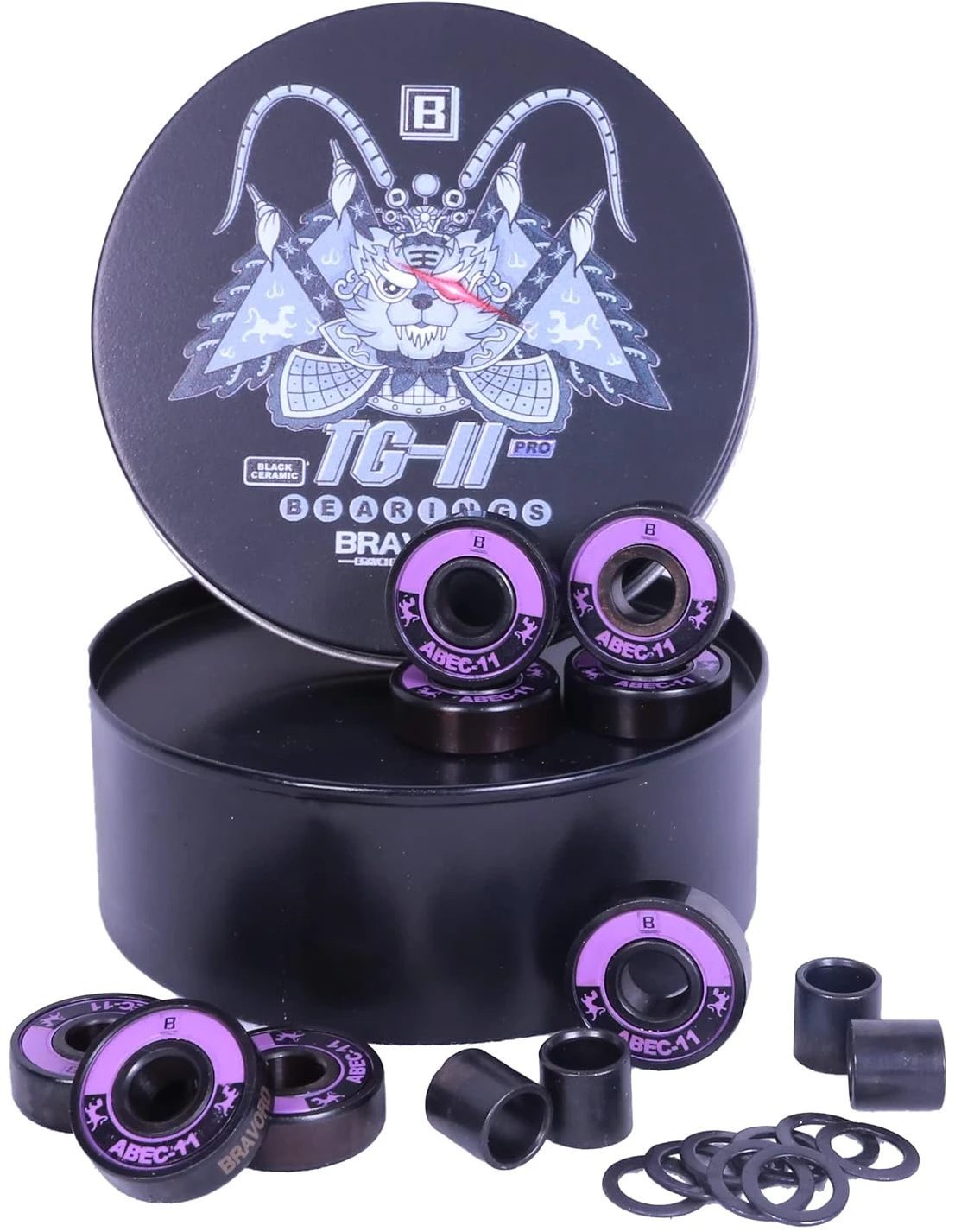 BRAVORD TG11PRO Ceramic Skateboard Bearings All Sports Outlet