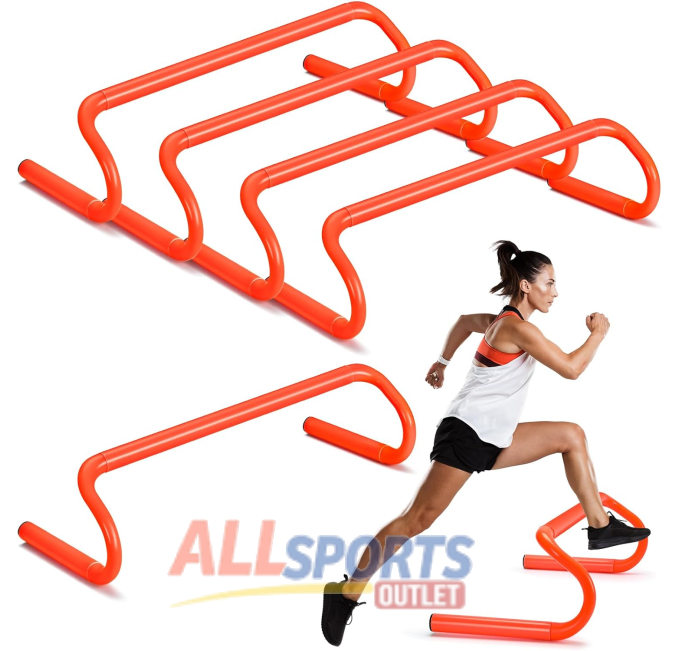 Gemscream 6 Inch Speed Agility Hurdles for Soccer and Basketball At All Sports Outlet