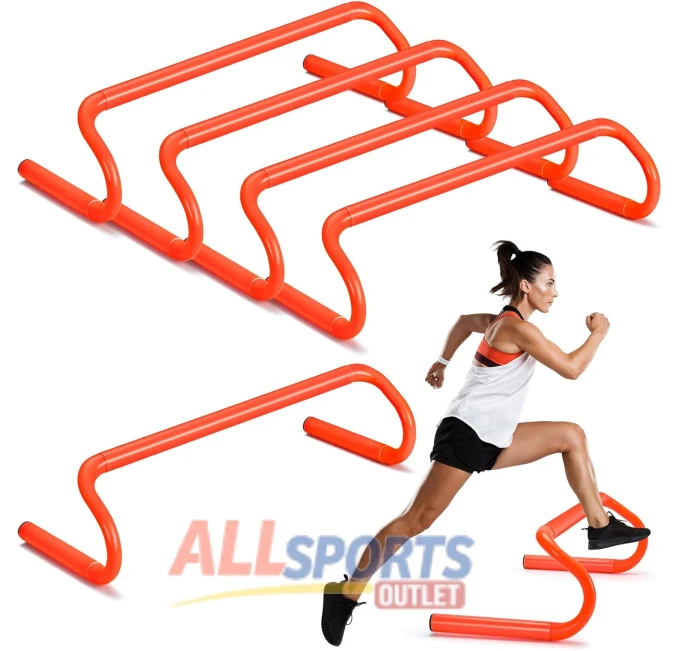 Gemscream 6 Inch Speed Agility Hurdles for Soccer and Basketball At All Sports Outlet