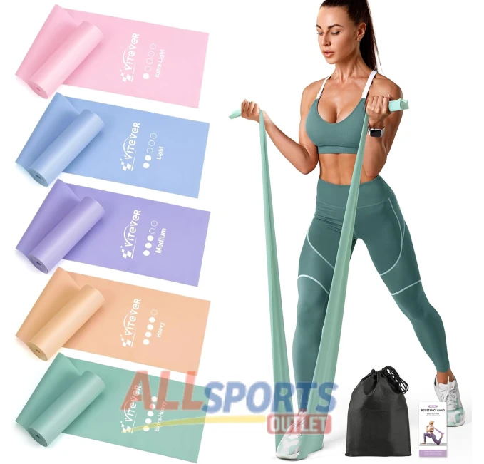 Resistance Bands for Working Out Pilates and Stretch All Sports Outlet
